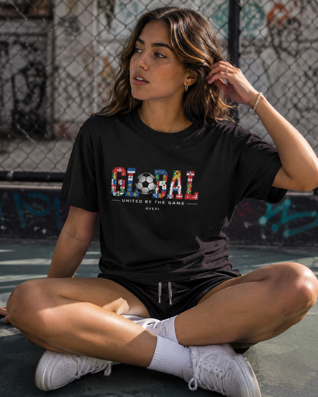 GLOBAL™ United By The Game Soccer Tee 🌍⚽ | International Football Streetwear