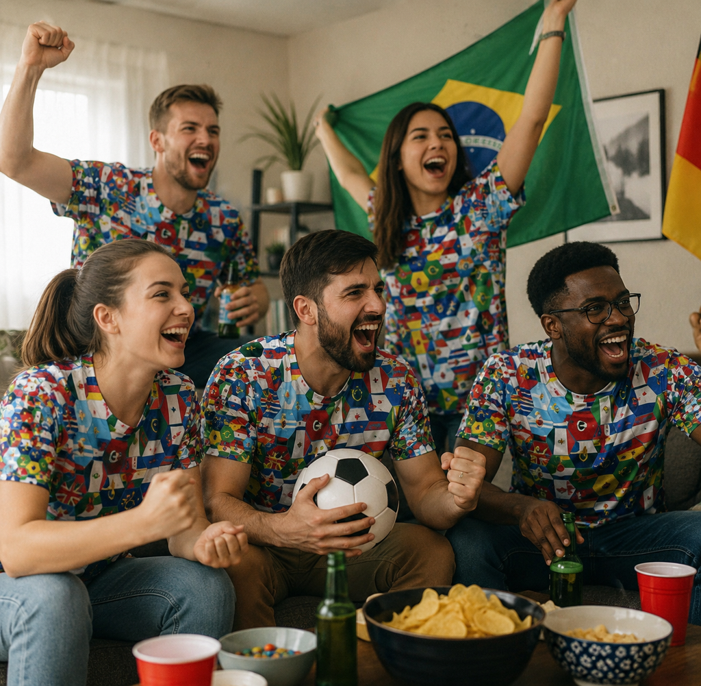 Global Soccer Flag Tee 🌍⚽ | World Cup Shirt